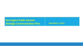 Critical Questions  1. How does this plan benefit students, parents, the community and staff?  2.