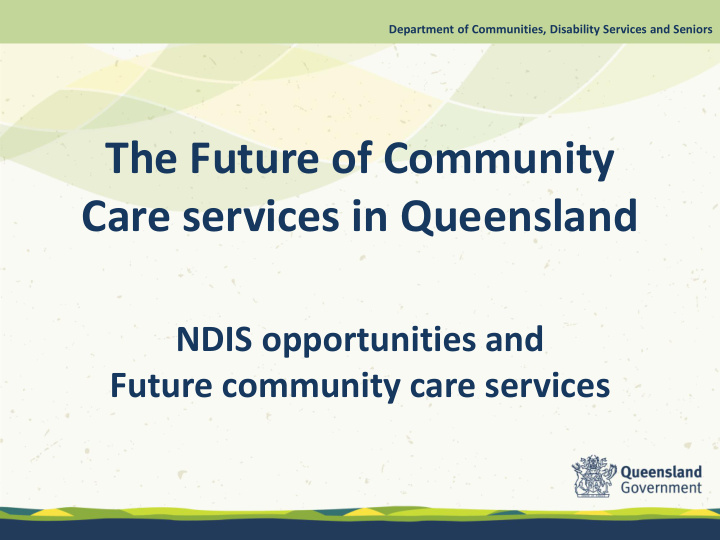 care services in queensland