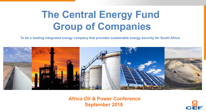 the central energy fund group of companies