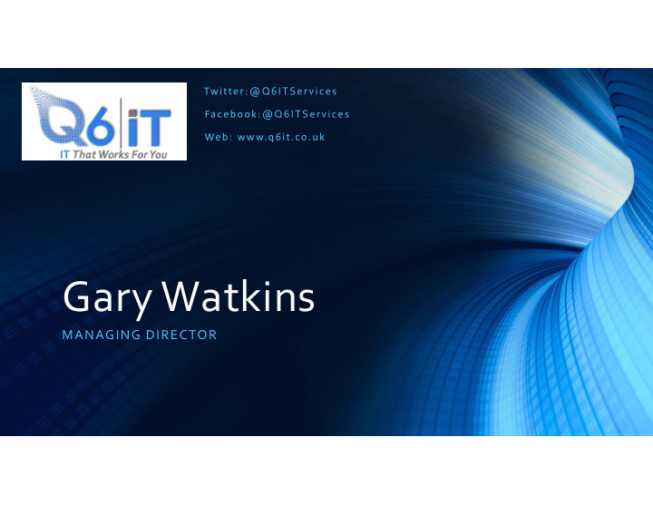 gary watkins