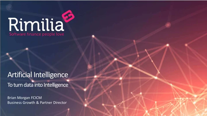 artificial intelligence