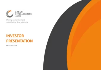PRESENTATION  February 2018  DISCLAIMER This Investor Presentation (Investor Presentation or