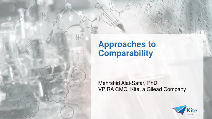 approaches to comparability
