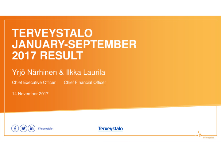 terveystalo january september 2017 result