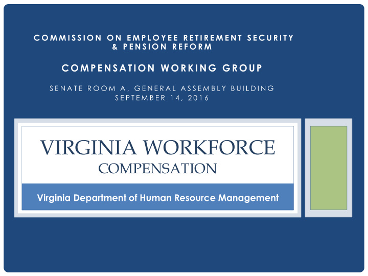 virginia workforce