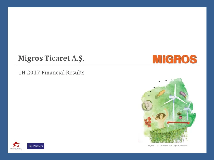 migros t icaret a