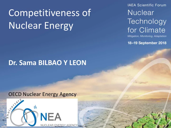 competitiveness of nuclear energy