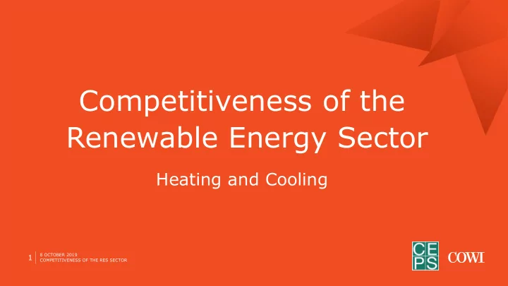 competitiveness of the