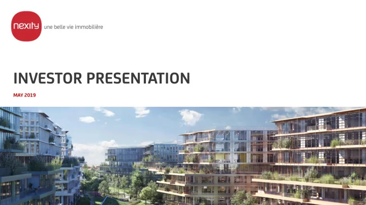 investor presentation