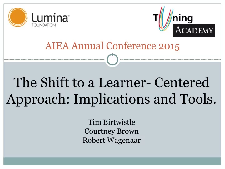 approach implications and tools