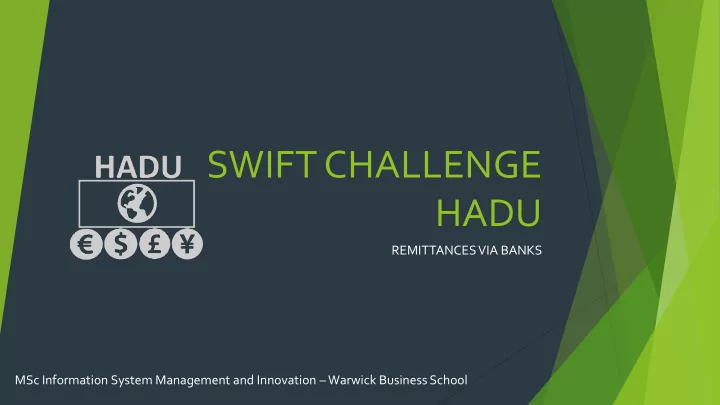 swift challenge