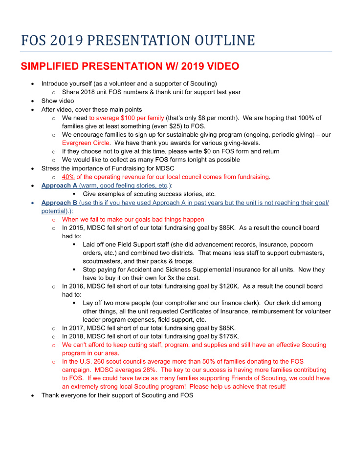 fos 2019 presentation outline