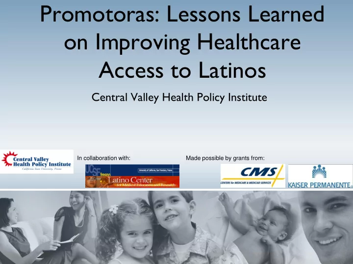 access to latinos