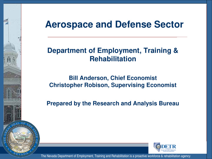 aerospace and defense sector