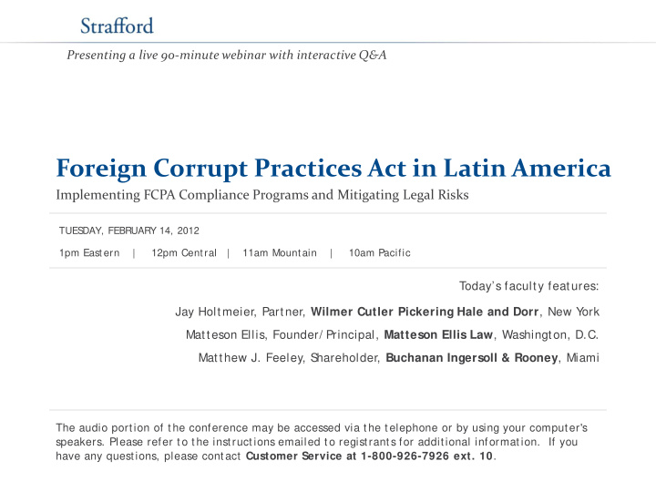foreign corrupt practices act in latin america