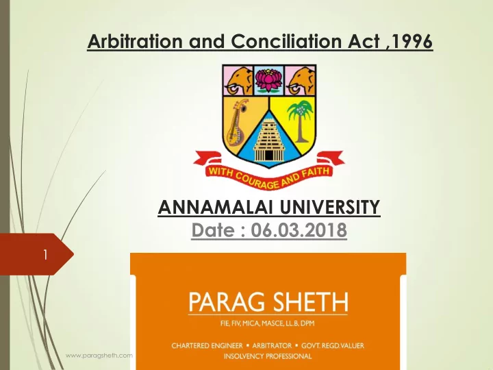 annamalai university