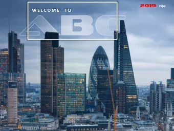 W E L C O M E   T O  BIM  ABOUT US  Arthur Best Consulting Engineers has  been at the forefront of