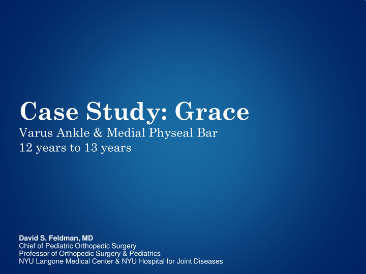 case study grace