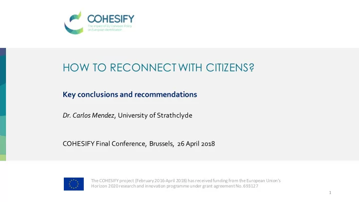 how to reconnect with citizens