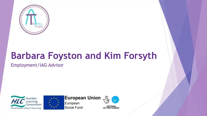 barbara foyston and kim forsyth
