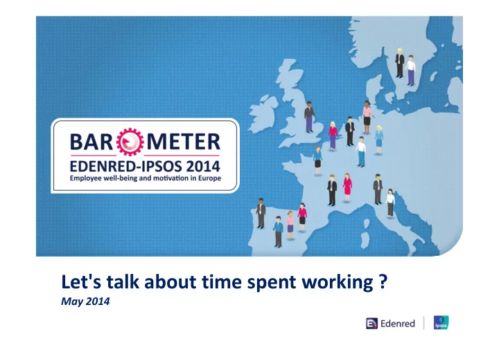 let s talk about time spent working
