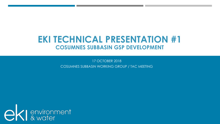 eki technical presentation 1
