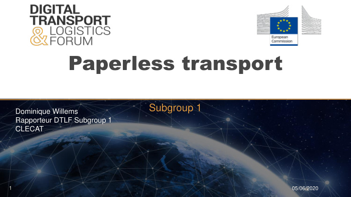 paperless transport