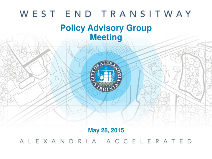 policy advisory group