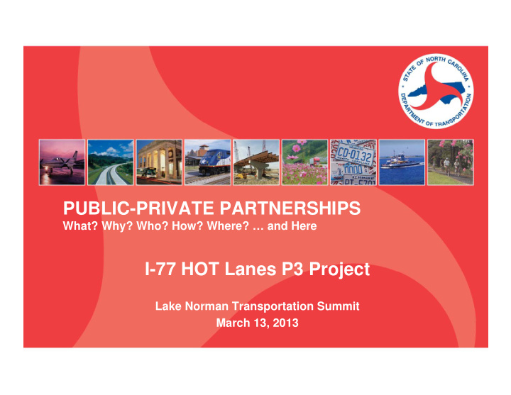 public private partnerships