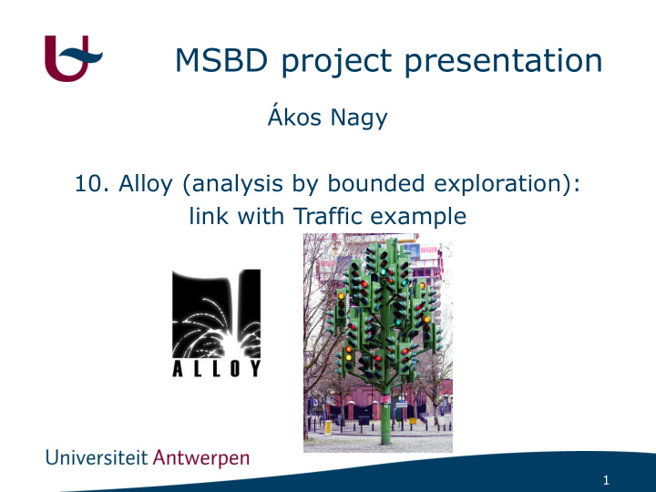 msbd project presentation