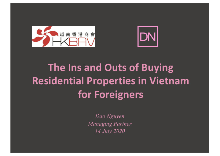 the ins and outs of buying residential properties in