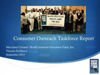 S  Rationale S Marylanders are unaware of the states unique and long -standing  status as an