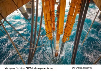 Mr David Maxwell Managing Director s AGM Address presentation Important Notice  Disclaimer