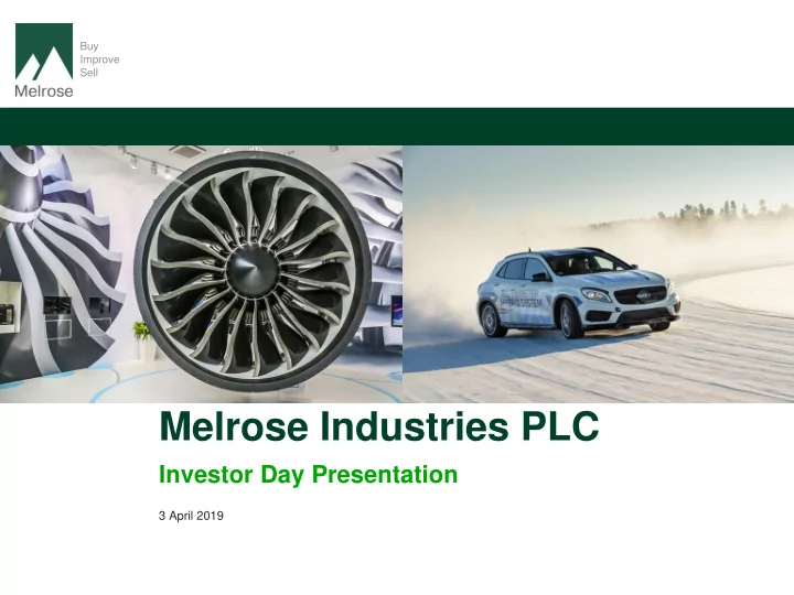 melrose industries plc