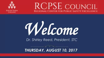 Opening Remarks  Mario Reyna, Dean for Business &amp; Technology, STC  Net  Networking  working Lun