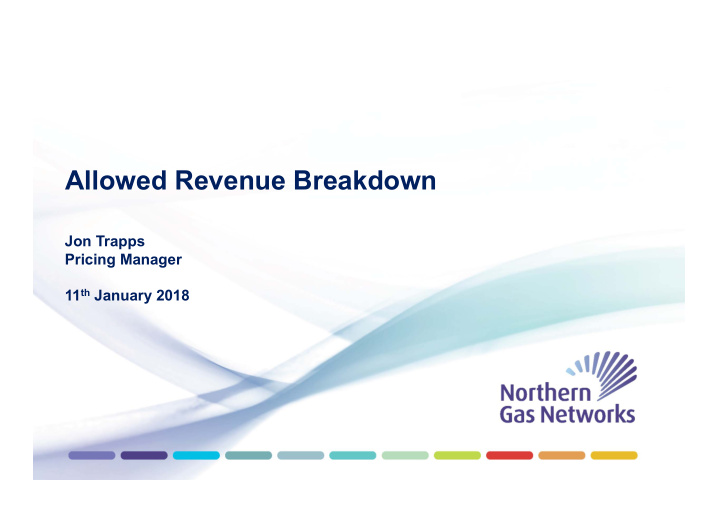 allowed revenue breakdown