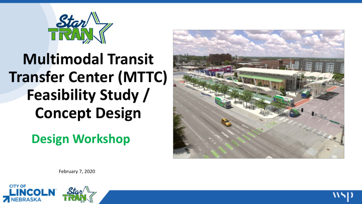 multimodal transit transfer center mttc feasibility study
