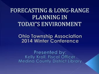 Definition from Wikipedia:  Modeling of an entitys future financial  liquidity over a