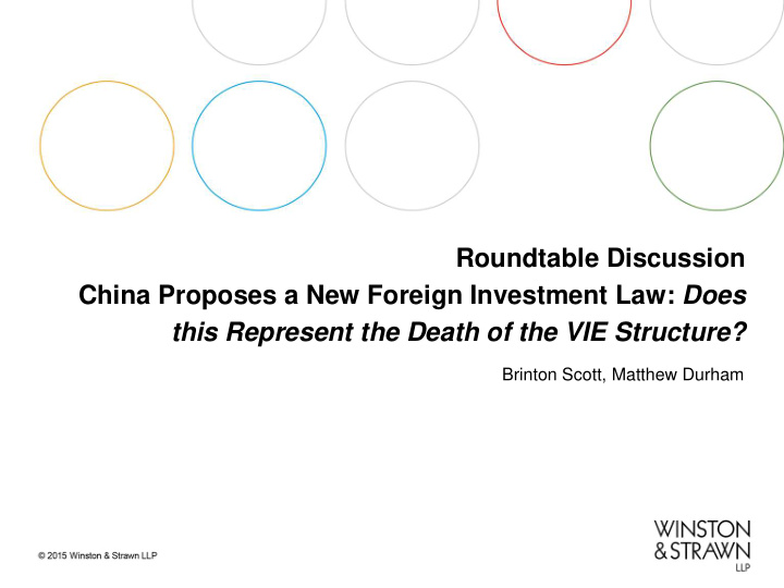 roundtable discussion china proposes a new foreign