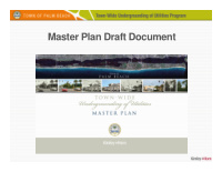 master plan draft document master plan draft document