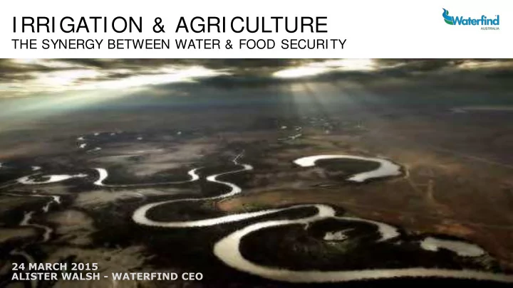 irrigation agriculture