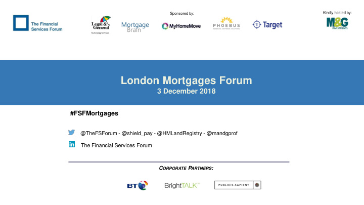 london mortgages forum