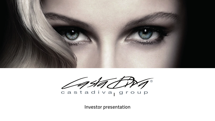 investor presentation company