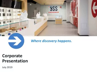 Presentation  July 2019  Disclaimer Forward Looking Statements. Certain information included in