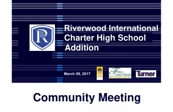 Community Meeting  Project Team  Fulton County Schools  Patrick Burke, Deputy Superintendent of