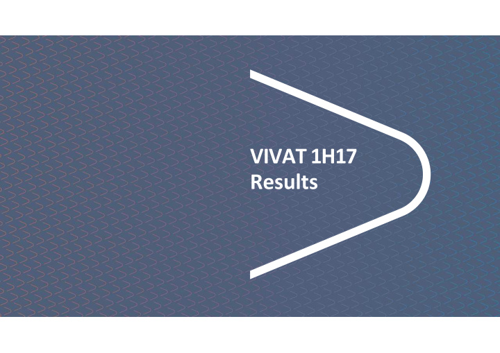 vivat 1h17 results