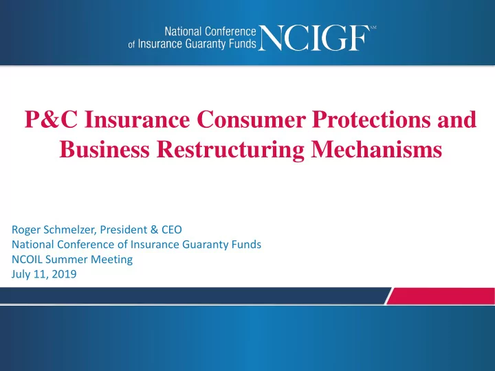 p c insurance consumer protections and