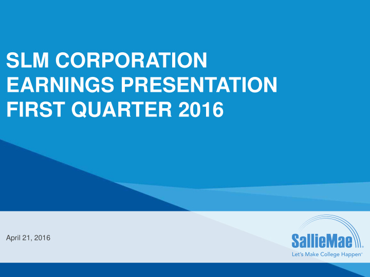 first quarter 2016