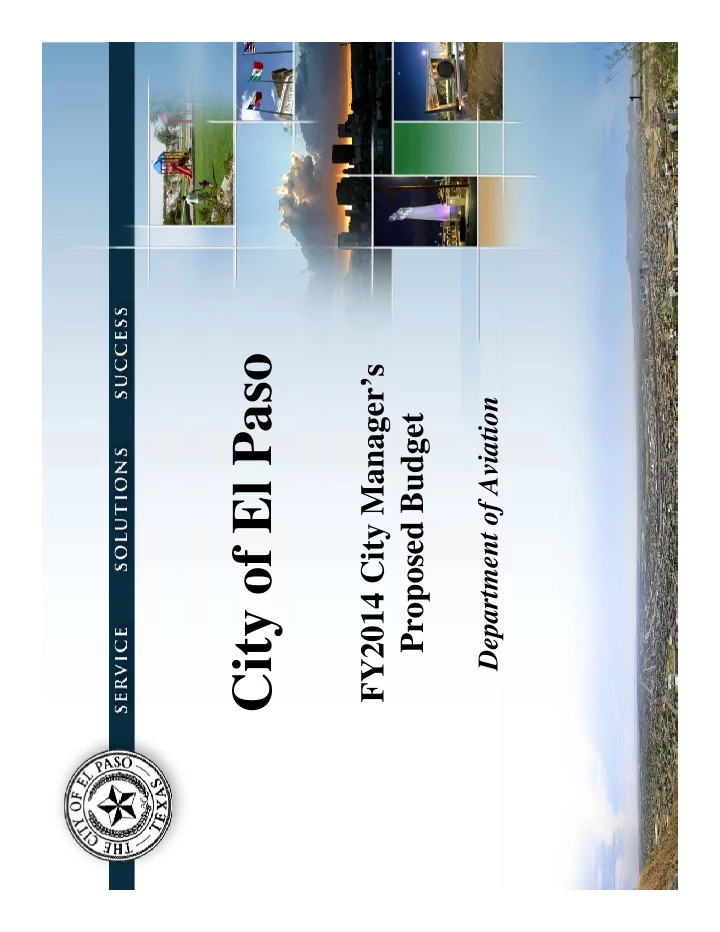 city of el paso