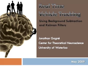 Overview  Introduction  Object Tracking  Vehicle Tracking  Theory &amp; Implementation